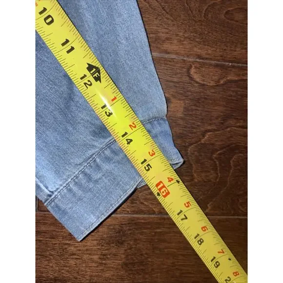 Veronica Beard blue denim Kanika flounce hem belted dress Size XXS $398 - Picture 16 of 16